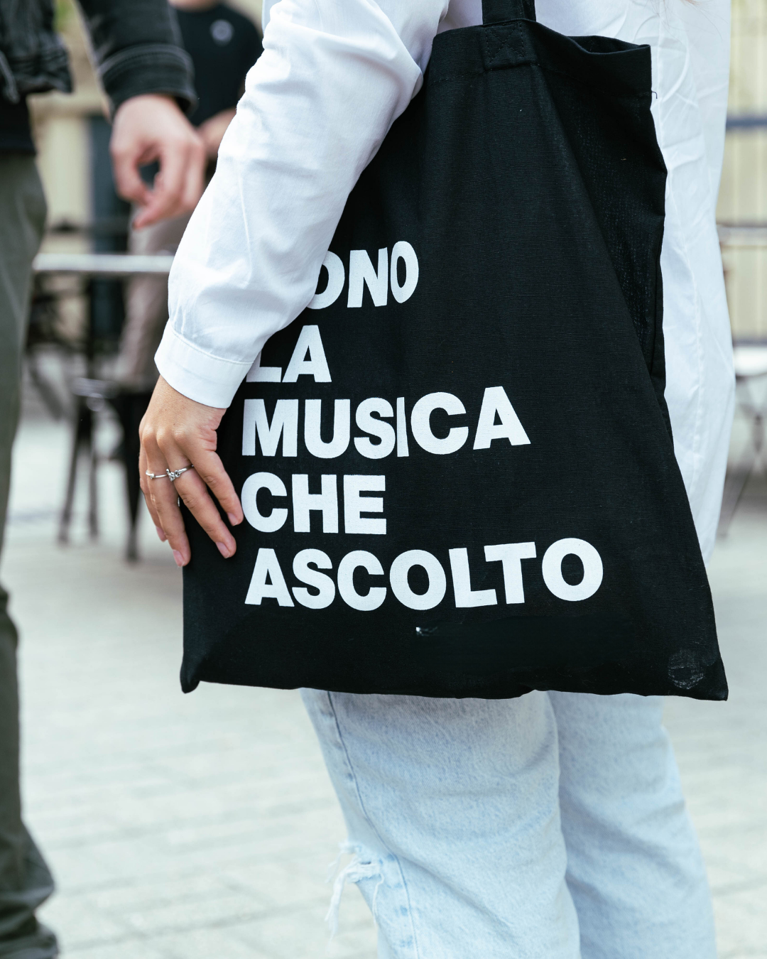 Bag "IO SONO LA MUSICA CHE ASCOLTO"