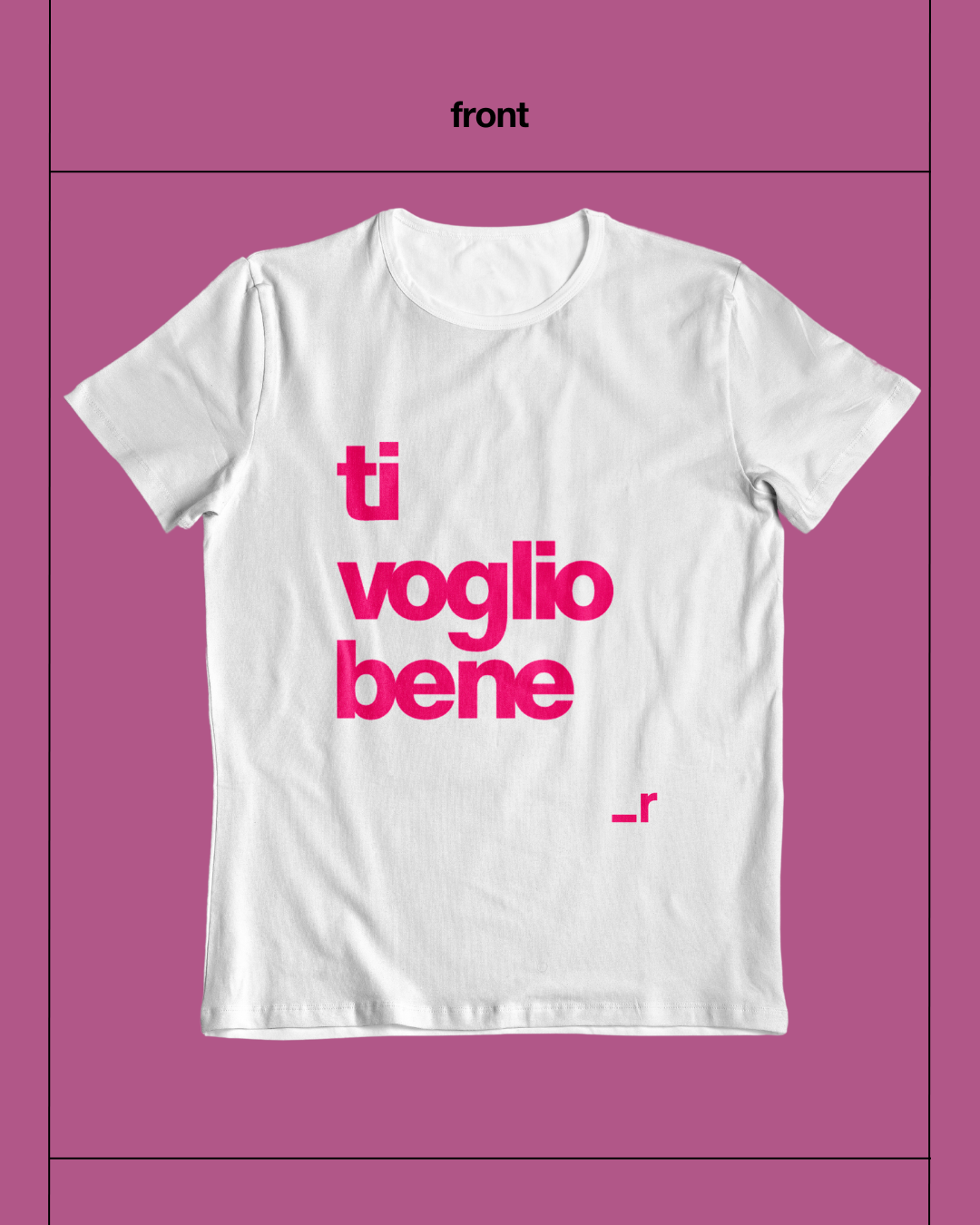 T-Shirt "Ti Voglio Bene"
