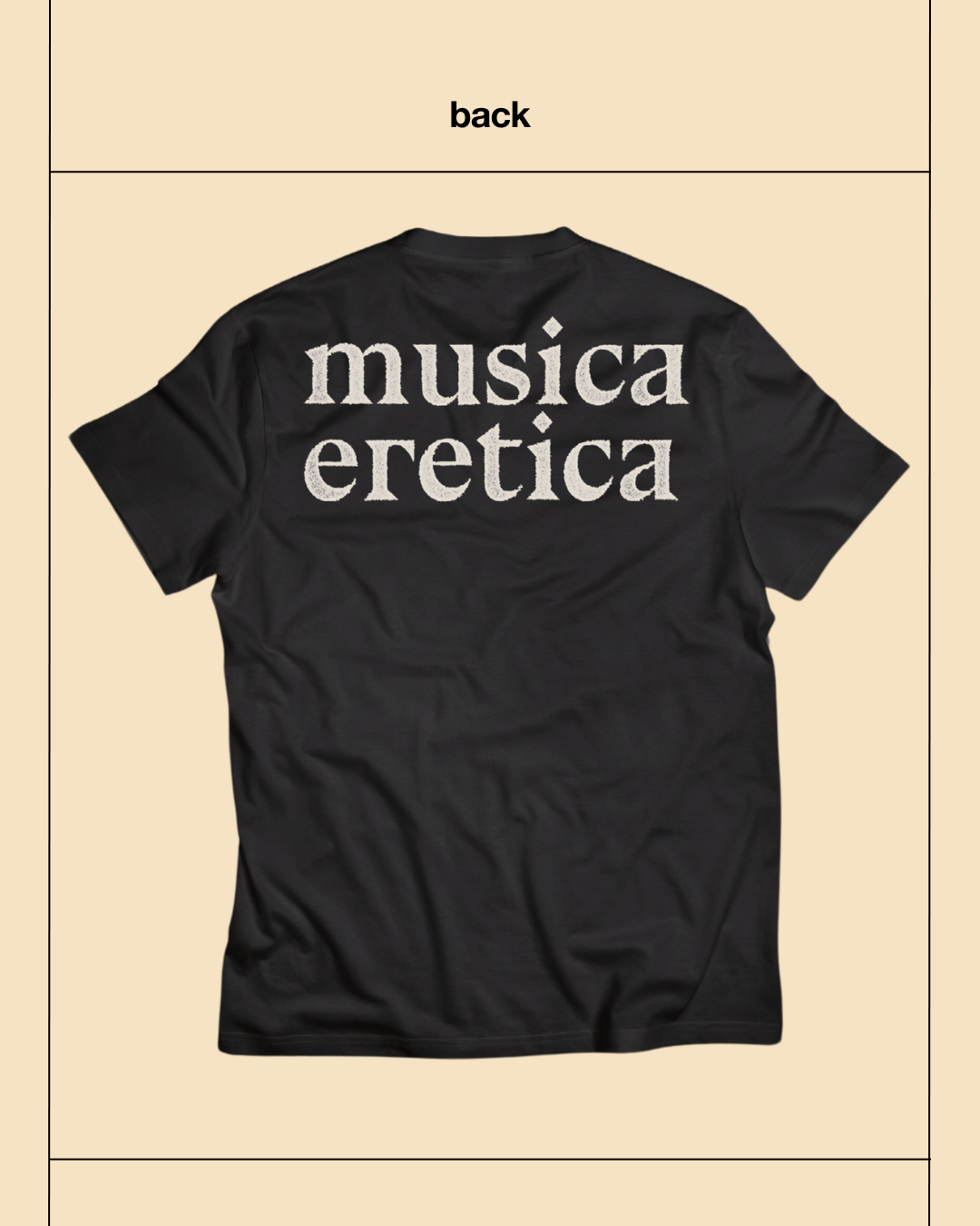 T-shirt "Musica eretica"