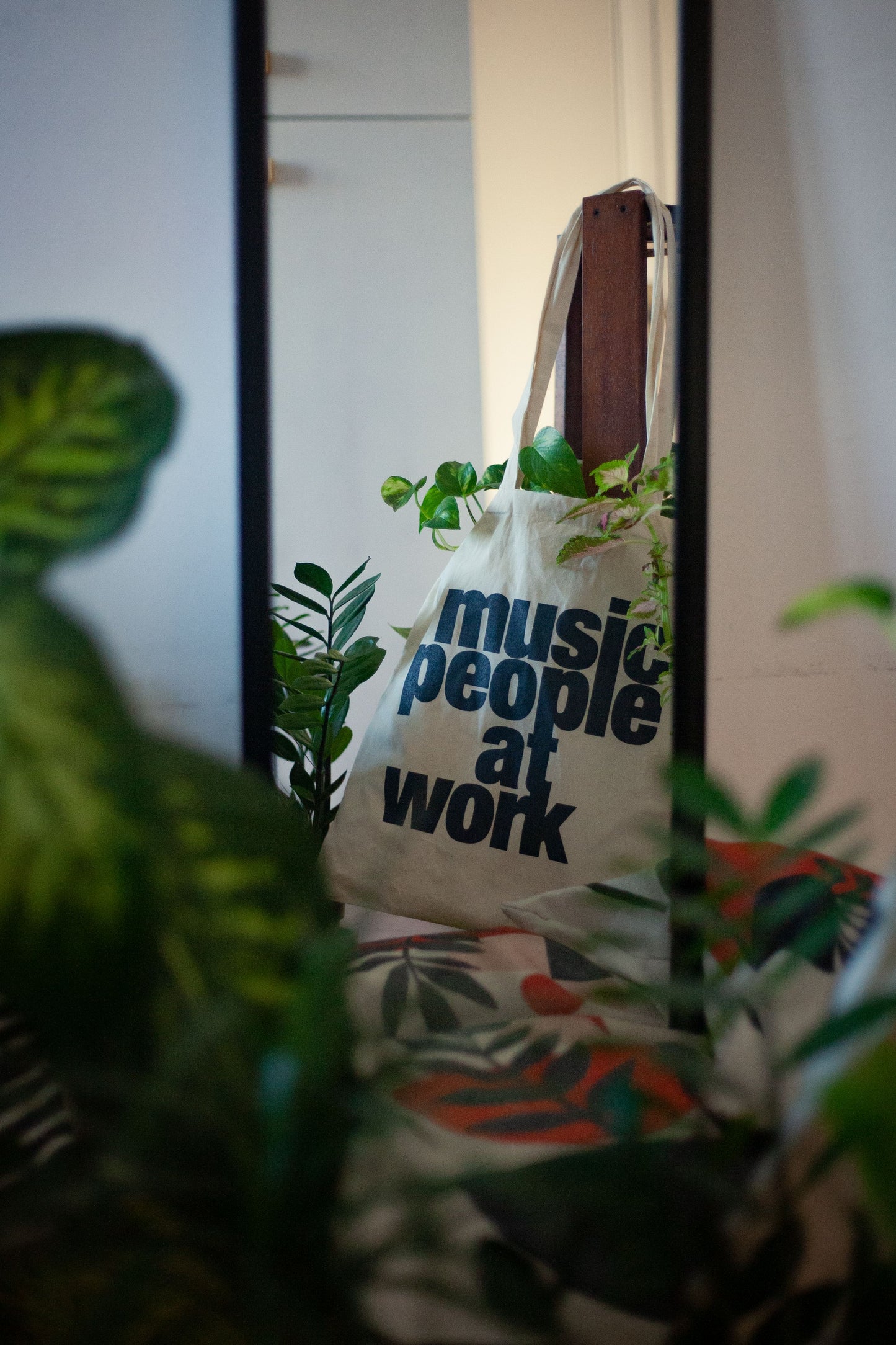 Tote bag Music People At Work