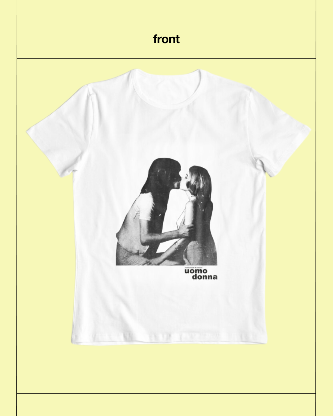 T-shirt “UOMO DONNA” - Andrea Laszlo De Simone