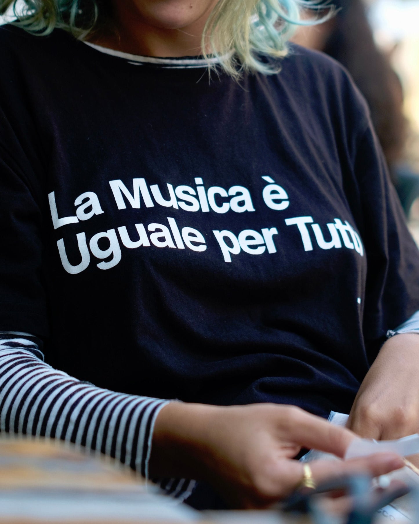 T-Shirt "La Musica è Uguale Per Tutti"