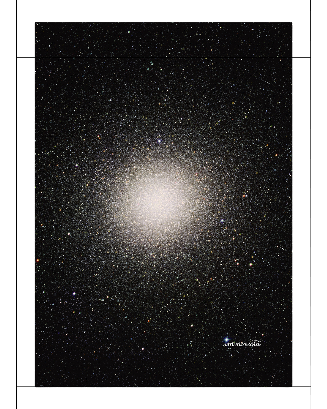 Poster “IMMENSITÀ” - Andrea Laszlo De Simone