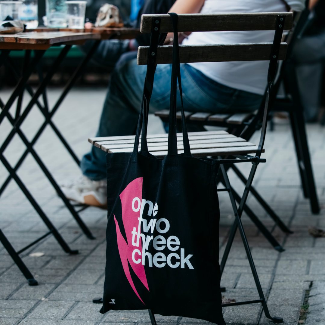 Bag "One Two Three Check"